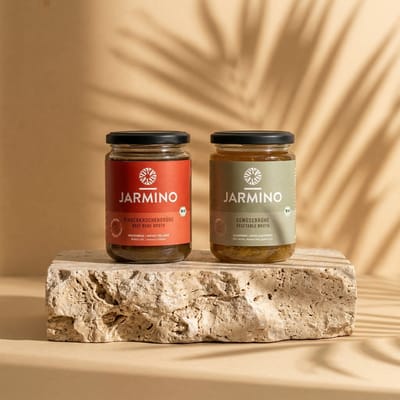 Jarmino Fastenkur 5 Tage (18x Rinderknochenbrühe + 12x Gemüsebrühe)
