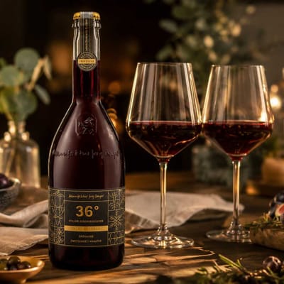 Jörg Geiger 36 degrees - non-alcoholic red wine