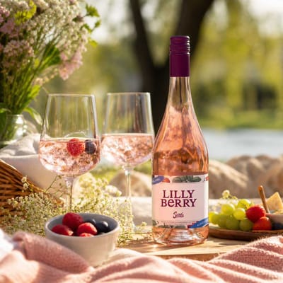 Drathen Lilly Berry - alkoholfreier Secco