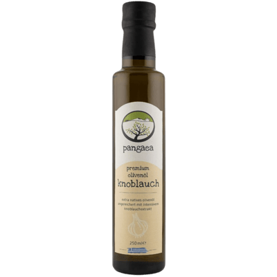 Pangaea Knoblauchöl - extra natives Olivenöl mit Knoblauchöl