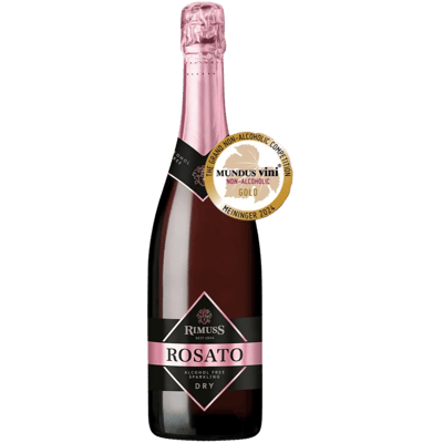 Rimuss Rosato Sparkling Dry - non-alcoholic sparkling wine