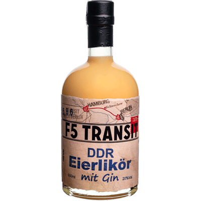 Schwechower DDR Eierlikör GIN No. 5586 F5-Transit