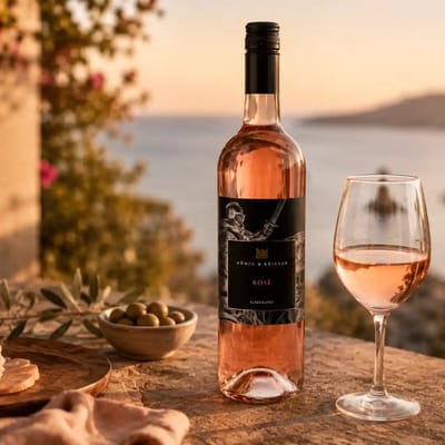 König & Krieger Rosé - non-alcoholic rosé wine