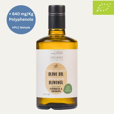 Premium Bio Olivenöl High Polyphenol- Ernte 25/26 - >640 mg/Kg Polyphenole