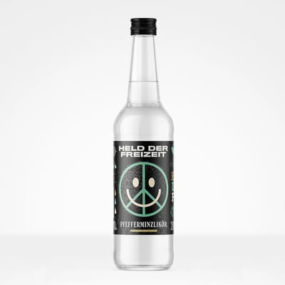 Hero of leisure - peppermint liqueur