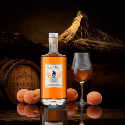 Säntis Malt Apricot Malt Liqueur - Whisky liqueur