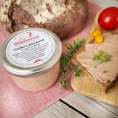 Die Wurschtler Trüffel Leberwurst