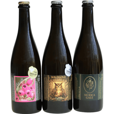 Bierzauberei Botanic Bier Trio (1x Erica Ale + 1x Waldgold + 1x Murica Gale)