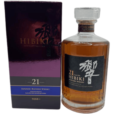 Hibiki 21 Year Old Suntory Blended Japanese Whisky