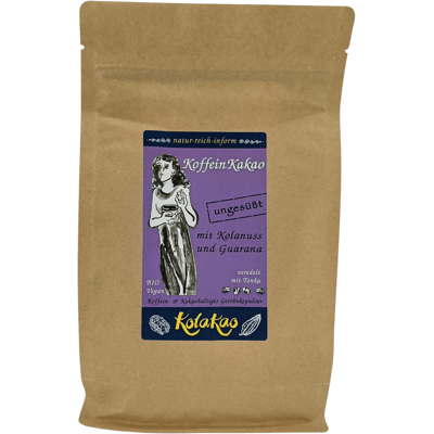 Kolakao - Organic Caffeine-Infused Cocoa with Kola Nut and Guarana - Unsweetened