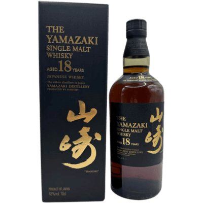 Yamazaki 18 Year Old Single Malt Japanese Whisky