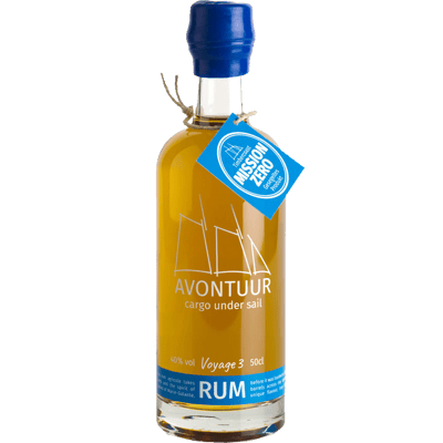 Avontuur "Caribbean Blue" - Caribbean rum