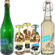 Louie Louie Silvester-Paket weiß (6x Weißwein + 6x Winzersekt + 6x Holy Nuts + 6 Gläser)