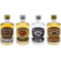 Marder Mini Set - Probierpaket (1x Gin  + 1x Rum +1x Whiskylikör + 1x Whisky)