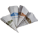 Hamburger Goldmandeln - Spitztüten Mix 4er Set (1x Bio-Mandeln + 1x Bio-Cashew + 1x Bio-Paranuss + 1x Bio-Erdnuss)