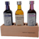 ezzich Geschenkset - Bio Essig Set (1x Granatapfel Balsam + 1x Haskap Balsam + 1x Senföl)