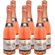6x Knallköm Rosé "halfdrög" - halbtrockener Rosé Sekt