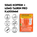 PWRGUM Grapefruit 10er Box - Energy-Kaugummi