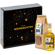 Weihnachtsbox Sternenwirbel (1x Bio Leindotteröl + 1x Bio Leinsaat)