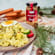 Geschenkbox Frohes Fest (1x Glühwein + 1x Dressing + 1x Senf + 3x Gewürze)