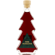 Deheck Pflaume Zimt Likör in Tannenbaum Flasche