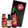 Coole Weihnachten Geschenkidee (1x Glühwein + 1x Grillsauce + 2x Senf)
