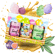 Altenburger Geschenkbox Oster Kiste (1x Bärlauchsenf + 1x Ostersenf + 1x Feigensenf)