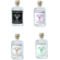 Euelsberger 4er Tasting Set - Dry Gin (1x Pepper & Lemon + 1x Fifteen Flowers + 1x Plum Oriental + 1x Eifel)