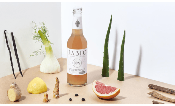 Jamu Limonade mit Dekoration