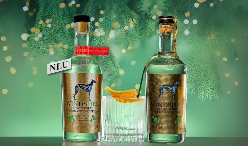 Windspiel Weihnachts-Cocktails mit & ohne Alkohol