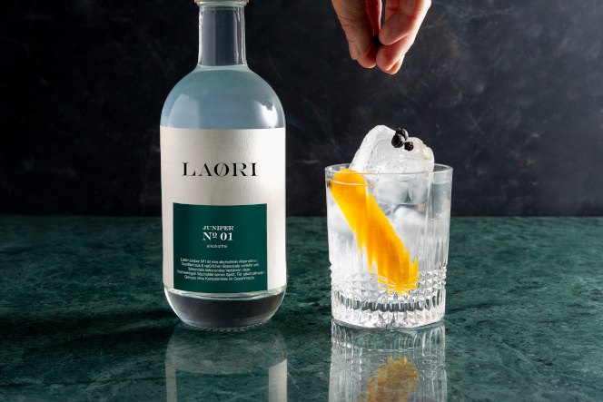 Laori Juniper entfaltet seine Aromen am besten als Drink Laori Juniper entfaltet seine Aromen am besten als Drink