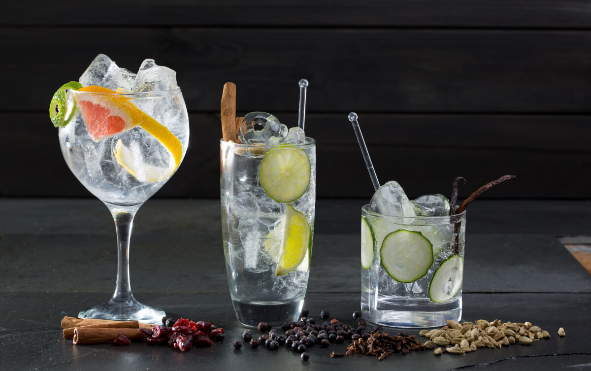 Gin Tonic Rezept mit drei einfachen Varianten