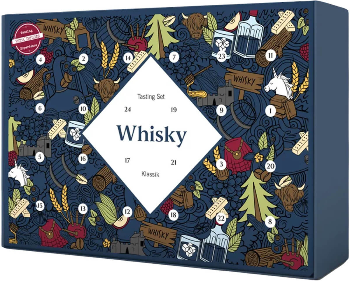 Whisky Adventskalender sind das perfekte Tasting Set. Zur Weihnachtszeit gönnt man sich eh, warum also nicht 24 köstliche Überraschungen Whisky Adventskalender sind das perfekte Tasting Set. Zur Weihnachtszeit gönnt man sich eh, warum also nicht 24 köstliche Überraschungen