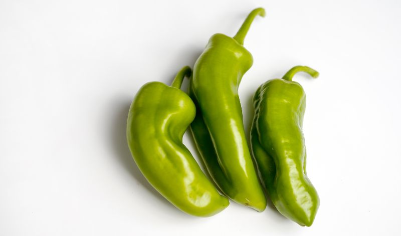 Die Anaheim Chilis finden vor allem in der Tex-Mex Küche Verwendung