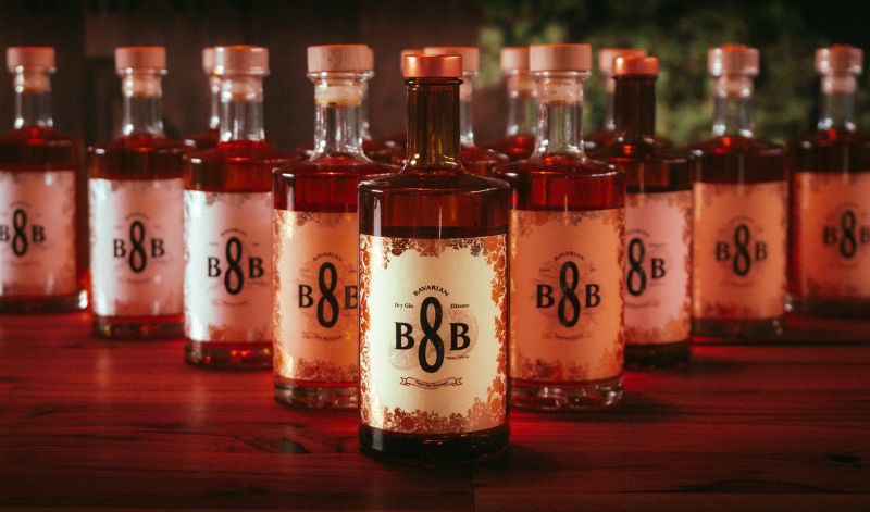 B8B steht für maximale Qualität bei maximal 8 Botanicals je Gin B8B steht für maximale Qualität bei maximal 8 Botanicals je Gin