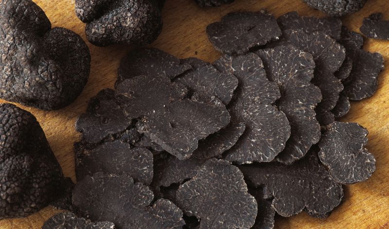 Die Périgord-Trüffel begeistert durch ihr erdig-nussiges Aroma Die Périgord-Trüffel begeistert durch ihr erdig-nussiges Aroma