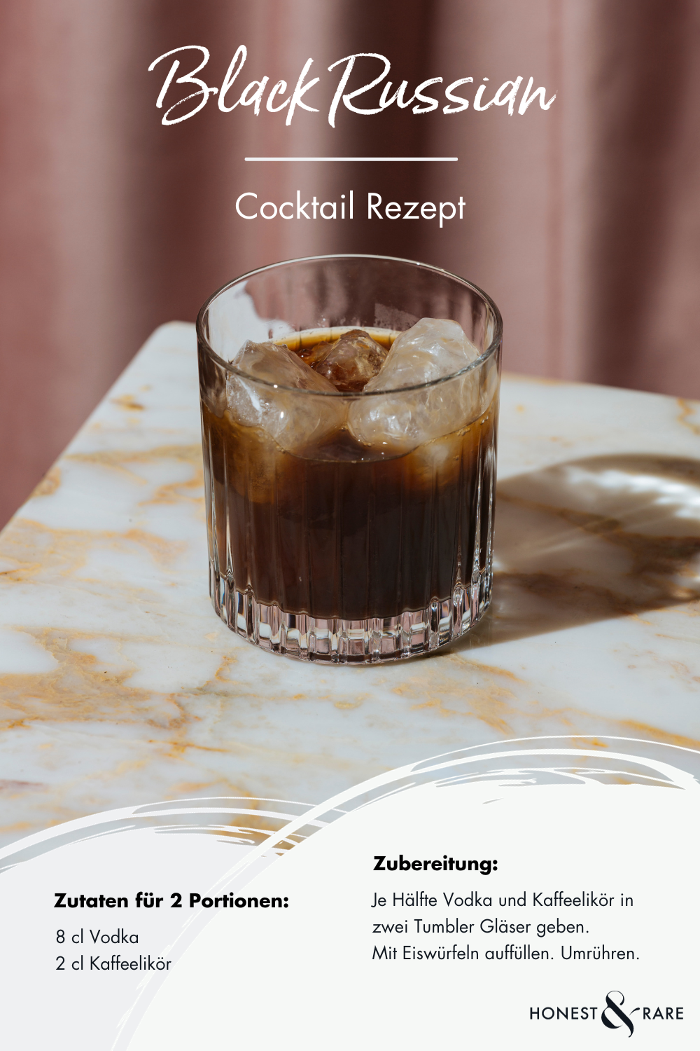 Black Russian Cocktail Rezept