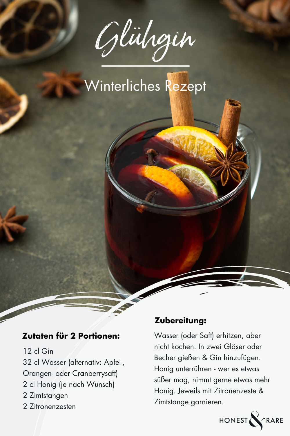 Glühgin Rezept zum Selber machen Glühgin Rezept zum Selber machen