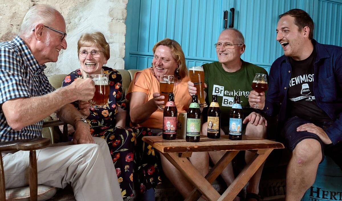 Braumanufaktur Hertl - Die Familien Biere