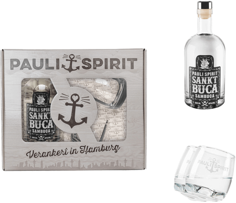 Sankt Pauli Spirituosen Geschenkset Sankt Buca Mit 2 Tumblern