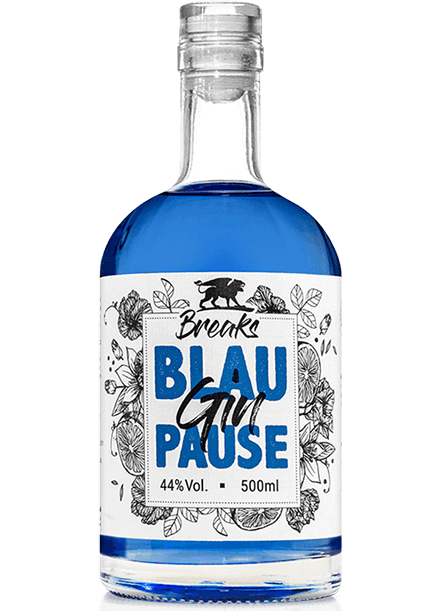 Breaks Gin Breaks Blaupause Gin