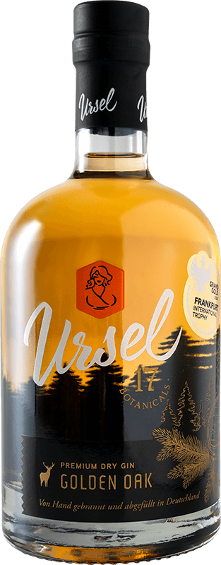Ursel Gin Golden Ursel Oak Gin - Premium Barrel Aged Gin