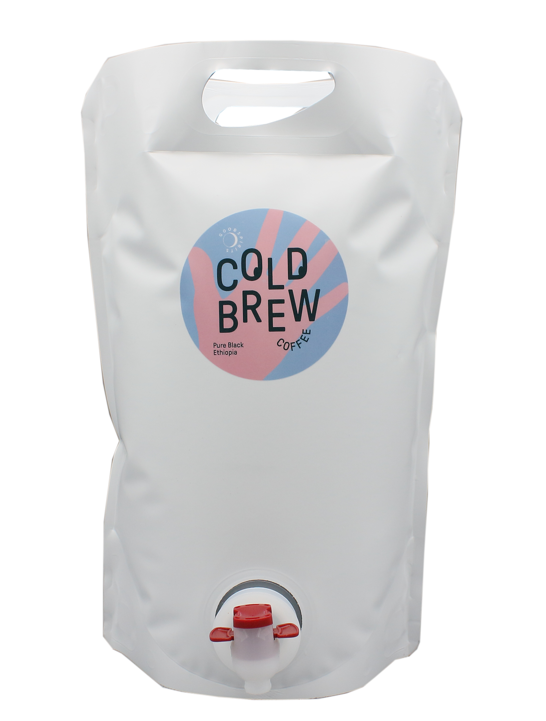 Good Spirits Rote Pure Black Ethiopia Bio - Cold Brew Coffee - 3 Liter