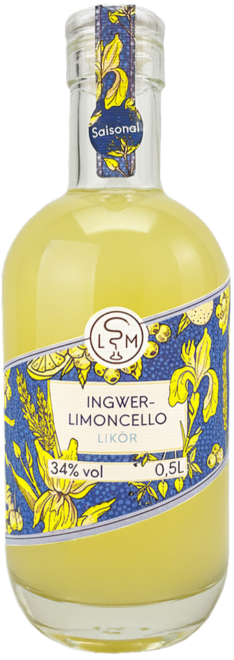 Leipziger Spirituosen Manufaktur Leipziger Ingwer-Limoncello – Zitronenlikör Mit Ingwer