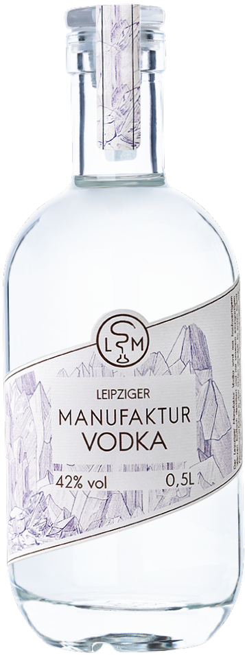 Leipziger Spirituosen Manufaktur Leipziger Manufaktur Vodka - Weizen-Vodka