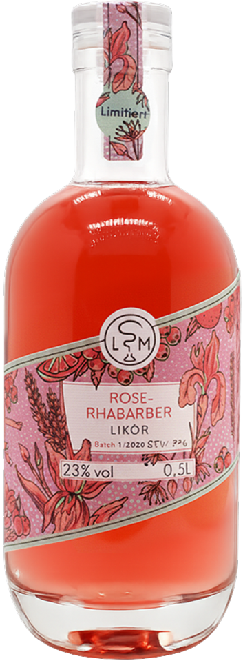 Leipziger Spirituosen Manufaktur Leipziger Rose-Rhabarber Likör
